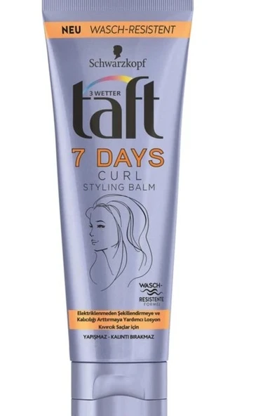 Taft 7 Days Kıvırçık Saçlar Için Losyon 75 ml ürün görseli 1