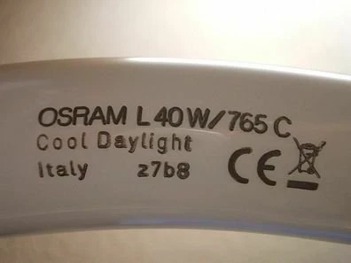 OSRAM L 40W/765 C SİMİT FLORASAN AMPÜL 40 CM ÇAP - ÖZEL AMPÜL ürün görseli 1