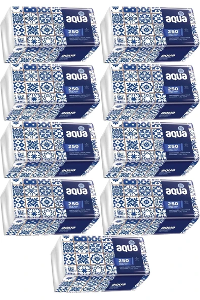Pratik Mendil 250 Yaprak Tekli Pk (9 Lu Set) ürün görseli 1