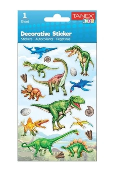 Tanex Sticker Dinazorserisi ürün görseli 1