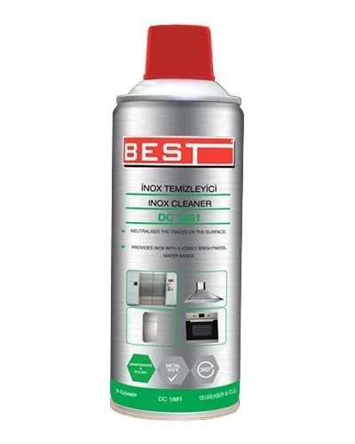 400ML DC1881 İNOX TEMİZLEYİCİ SPREY - BEST ürün görseli 1