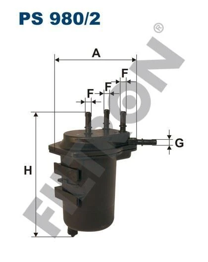 FILTRON N6468 DİZEL YAKIT FILTRESİ NISSAN ürün görseli 1