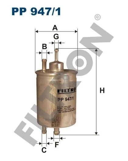 FILTRON BENZİN FILTRESI MERCEDES W202 W203 CL203 C208 C209 W210 C215 W220 R230 R170 W463 M112 M113 M273 ürün görseli 1