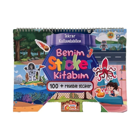 Tükenmeyen Sticker Kitabım ürün görseli 1
