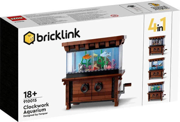 LEGO Bricklink Clockwork Aquarium Set 910015 ürün görseli 1