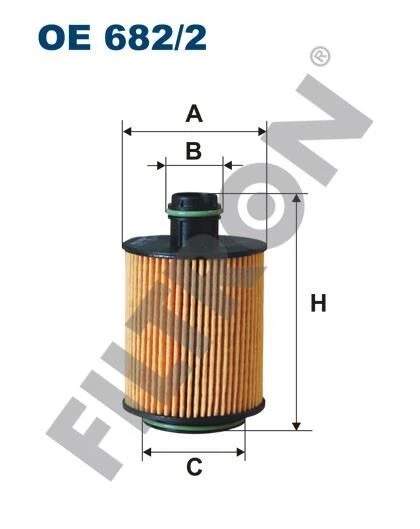 FILTRON YAĞ FILTRESI FIAT DOBLO 1.3MJT, 1.6JTD 10--> LİNEA 09--> OPEL ASTRA J 1.3CDTİ 09-->, CORSA D 06--> P ürün görseli 1