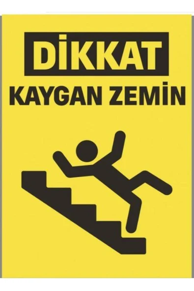 Tanex Uyr-120 Kaygan Zemin Uyarı Etiketi 2 Li Paket ürün görseli 1