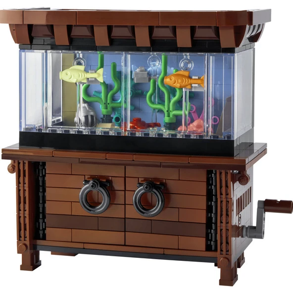 LEGO Bricklink Clockwork Aquarium Set 910015 - Resim 3