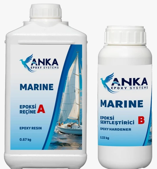 Anka Epoksi Reçine   1kg ürün görseli 1