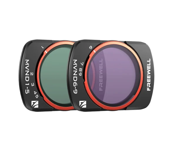 Freewell DJI Osmo Pocket 3 Mist VND Filters 2-Pack ürün görseli 1