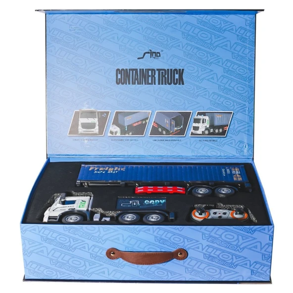 HJ8006-1  Kumandalı Konteyner Tır -Gepettoys ürün görseli 1