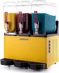 Samixir Triple Üçlü 12+12+12 Lt Slush Buzlaş Karlamaç Makinesi SLUSH-36-Y ürün görseli 1