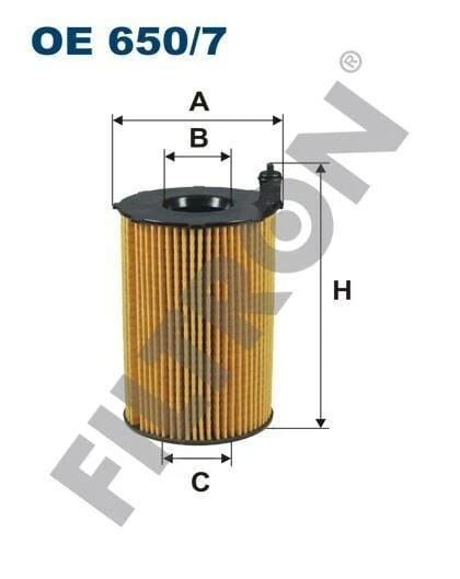 FILTRON YAĞ FILTRESI VW TOUAREG II 3.0TDİ 10-/A6 3.0TDİ 11- AUDI A4 (8K,B8) 3.0TDİ 12- A5-A6-A7 3.0TDİ 2011- ürün görseli 1