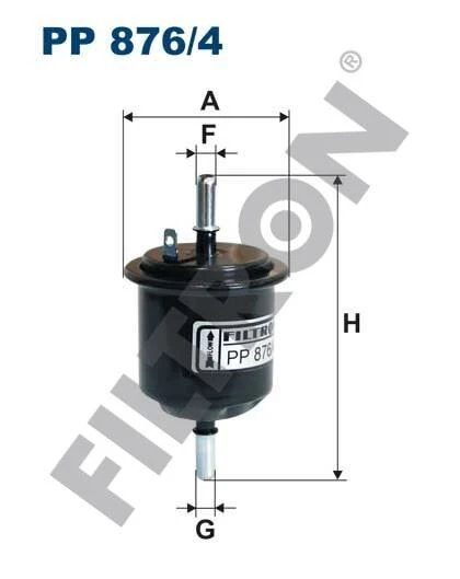 FILTRON BENZIN FILTRESI ACCENT 00-05 FISLI ürün görseli 1