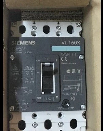 SIEMENS 3x20A KOMPAKT ŞALTER 3VL1702-1DD33-0AA0 55KA 4011209468962 ürün görseli 1