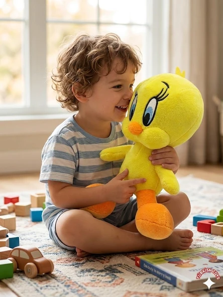 Tweety Peluş Oyuncak 20 CM Sevimli ve Yumuşak ürün görseli 1