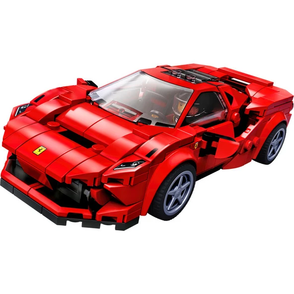 LEGO 76895 Speed Champions Ferrari F8 Tributo Yarış Arabası ürün görseli 1