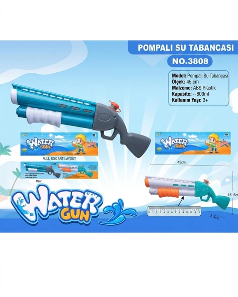 Pompalı Su Tabancası 45 Cm ürün görseli 1