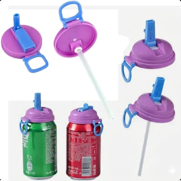 Sunup SN-29911 Kutulu İçecekler İçin Pipetli İçecek Kapağı ürün görseli 1