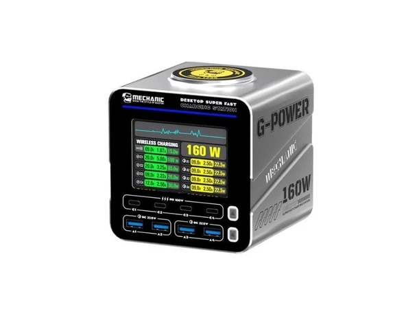 Mechanic G-Power 8 Port 160W Usb Port Çoklayıcı Tester ürün görseli 1