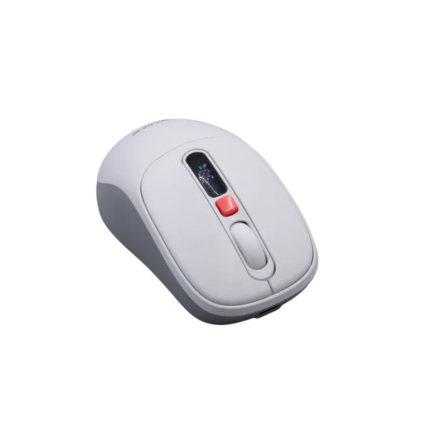 Seclife SC-300 Şarjlı Kablosuz Sessiz Mouse Beyaz ürün görseli 1