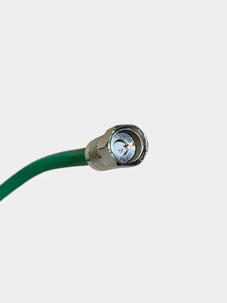 Yeşil 64 Tel Cablecable Diğitürk F Konnektörlü Uydu Anten Kablosu 40 Mt. ürün görseli 1