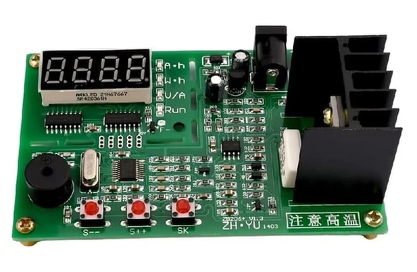 ZB206+ Dijital Ekranlı Batarya Pil Kapasite Test Cihazı ve Elektronik Yük Modülü ürün görseli 1