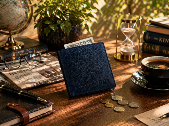 Legend Leather Diga 67 Hakiki Deri Bozuk Para Bölmeli  İç Fermuarlı Erkek Cüzdan Kartlık ürün görseli 1
