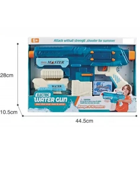 Pilli Dürbünlü 44 Cm Su Tabancası - Resim 2