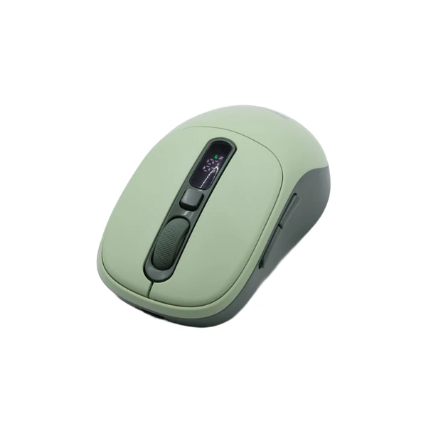 Seclife SC-200 Şarjlı Kablosuz Sessiz Mouse Yeşil ürün görseli 1