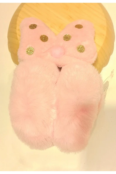 Monalisa Home Lüks Renkli Figürlü Peluş Kulaklık ürün görseli 1