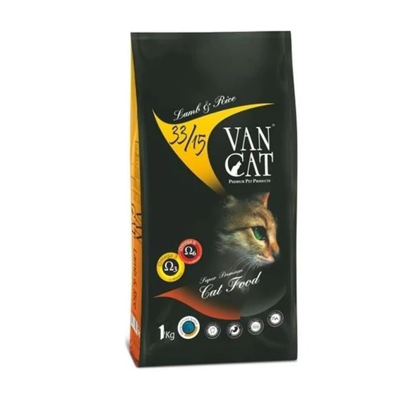 Vancat Kuzu Etli Yetişkin Kedi Maması 1 Kg ürün görseli 1