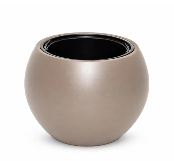 Omnipazar SO-KURS3 Küre Dekoratif Yuvarlak İç Kovalı Saksı 62 Litre No: 3 ürün görseli 1