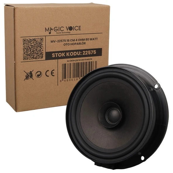 PTTAVM: Magıcvoıce Mv-22575 16 Cm 4 Ohm 80 Watt Oto Hoparlör