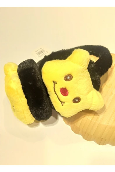 Monalisa Home Lüks Renkli Figürlü Peluş Kulaklık ürün görseli 1