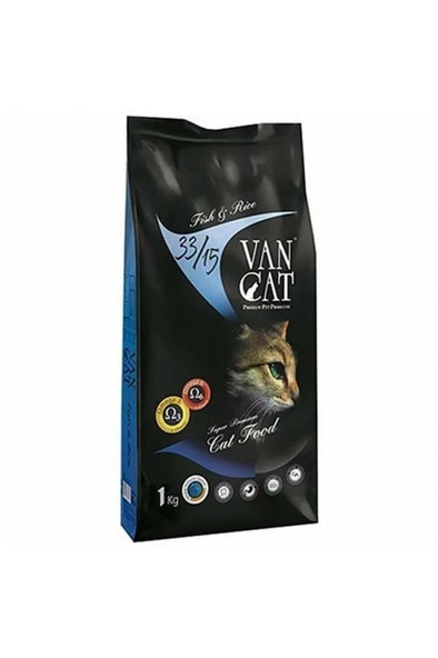 VanCat Balıklı Yetişkin Kedi Maması 1 Kg ürün görseli 1