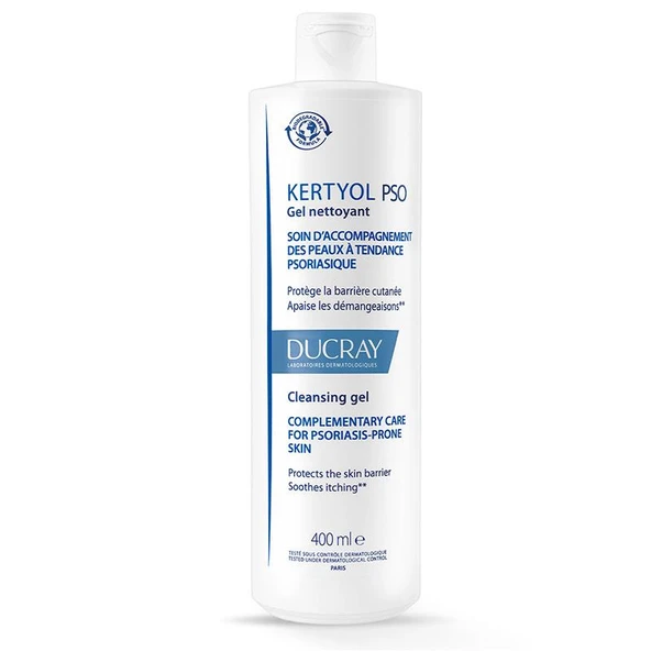 Ducray Kertyol PSO Nemlendirici Temizleme Jeli 400 ml ürün görseli 1