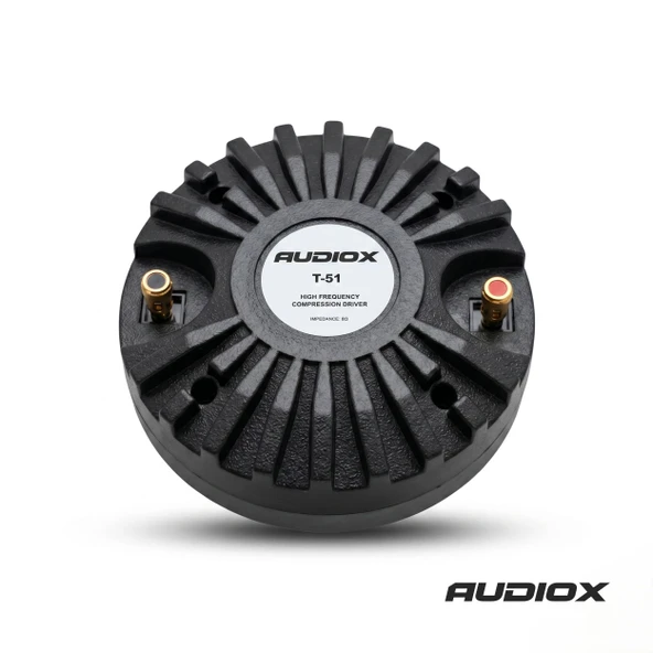 PTTAVM: AUDIOX T-51 51 mm Titanyum Tweeter Driver Tiz Hoparlör 8