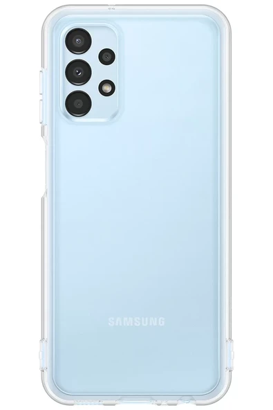 Newface Samsung Galaxy A13 4G Kılıf Lüx Şeffaf Silikon ürün görseli 1