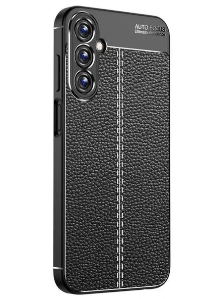 Newface Samsung Galaxy A15 4G Kılıf Auto Focus Kapak - Siyah ürün görseli 1