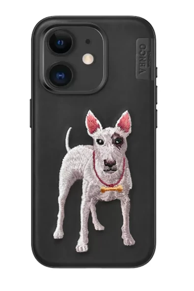 Venco Apple iPhone 11 Perma Desenli Kapak - Siyah ürün görseli 1