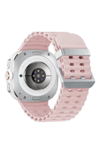 Newface Watch 7 Ultra KR417 Rug Silikon Kordon - Pudra ürün görseli 1