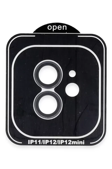 Joko Apple iPhone 11 PVD Metal Kamera Lens - Siyah ürün görseli 1