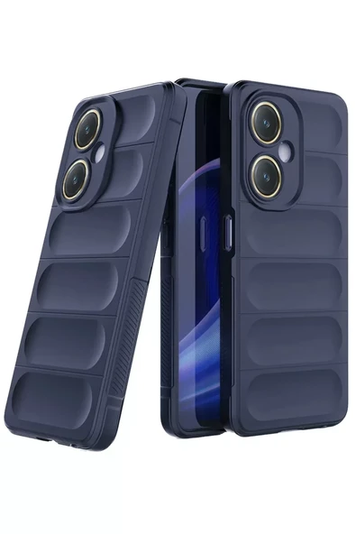 Newface Vivo Y27 Kılıf Optimum Silikon - Lacivert ürün görseli 1