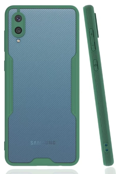 Newface Samsung Galaxy A02 Kılıf Platin Silikon - Yeşil ürün görseli 1