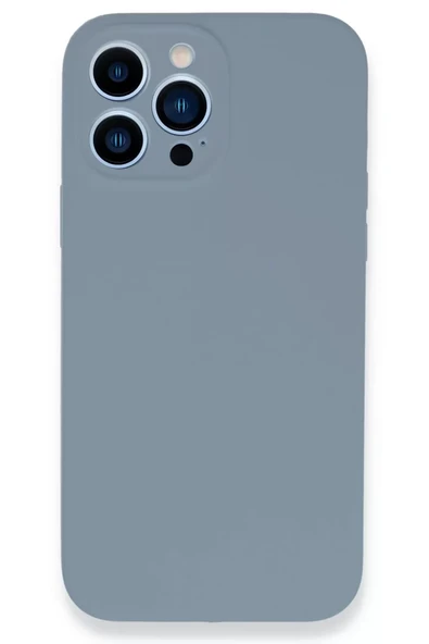 Newface Apple iPhone 13 Pro Max Kılıf Lansman Legant Silikon - Açık Lila ürün görseli 1