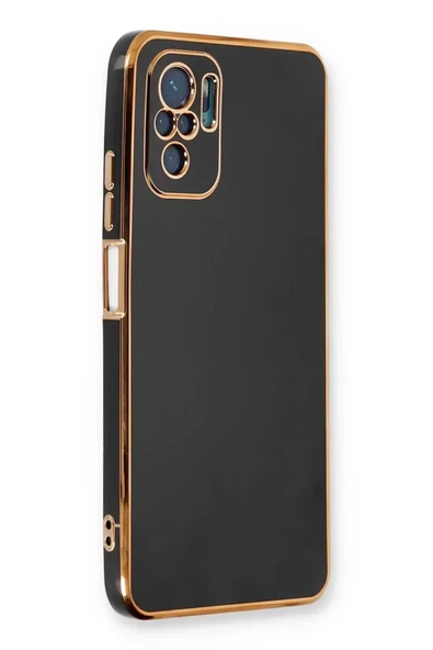 Newface Xiaomi Redmi Note 10 Kılıf Volet Silikon - Siyah ürün görseli 1