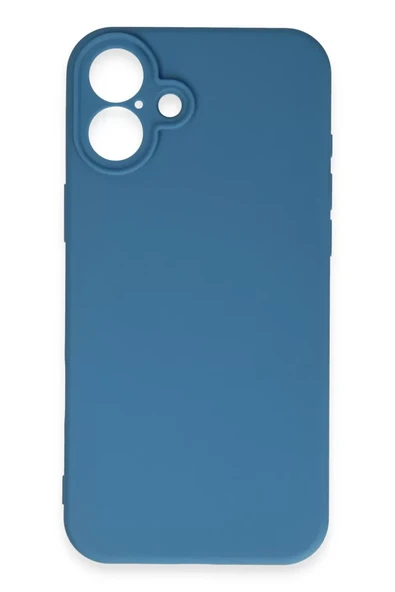 Newface Apple iPhone 16 Plus Kılıf First Silikon - Mavi - Resim 3
