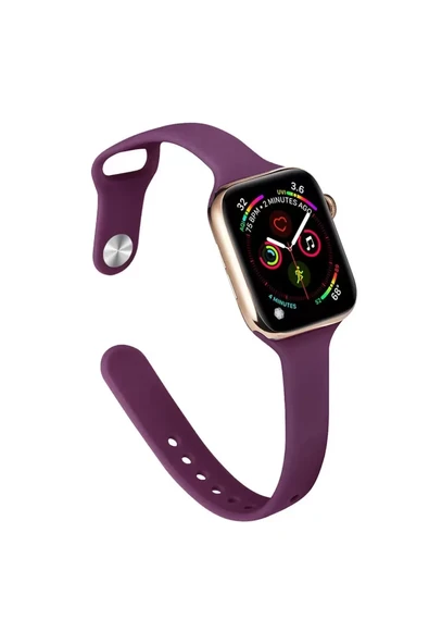 Newface Apple Watch 38mm Klasik Kordon - Mürdüm ürün görseli 1