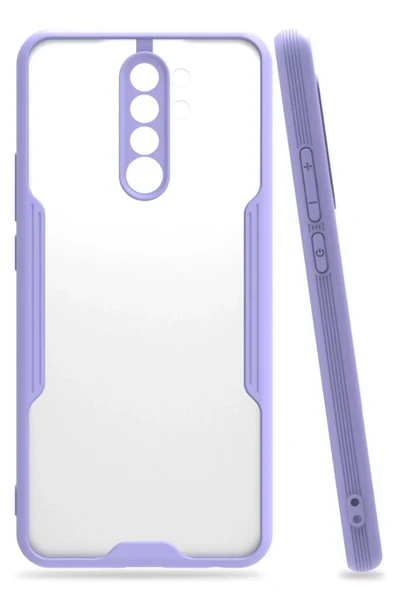 Newface Xiaomi Redmi Note 8 Pro Kılıf Platin Silikon - Lila ürün görseli 1